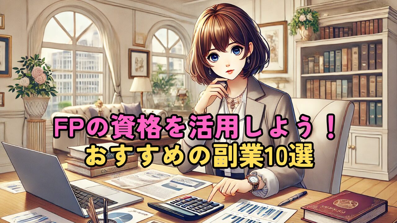 FP資格を活用したおすすめの副業10選！FP資格を活かしませんか？